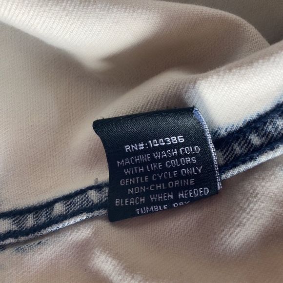 Mens 8ight/Dstrkt XL Acid Wash Denim Vest - Picture 12 of 15